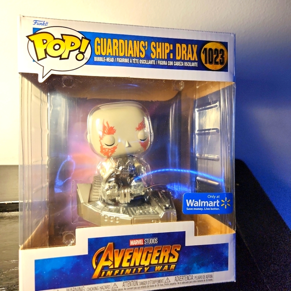 Avengers 3: Infinity War - Guardians' Ship: Drax Deluxe Pop! Vinyl - FunKo NEW